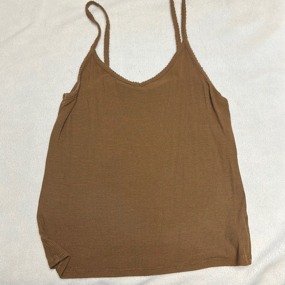 American Eagle Cropped Tank Top - Picture 1 of 4